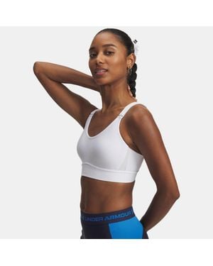 Under Armour Sujetador Deportivo Infinity 2.0 Mid Para Mujer - Blanco
