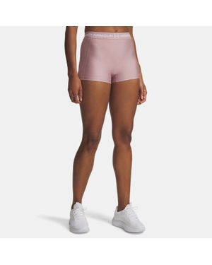 Under Armour Heatgear Rib Shorty 3" Shorts Tourmaline Tourmaline - Orange