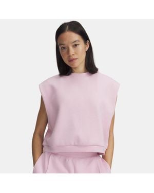 Under Armour Canotta Unstoppable Fleece Da Donna Prime Prime - Rosa