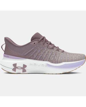 Under Armour Scarpe Da Corsa Infinite Elite Da Donna Tetra Matter Salt Porpora - Grigio