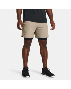 Under Armour Ua Vanish Woven 2-in-1 Shorts - Black