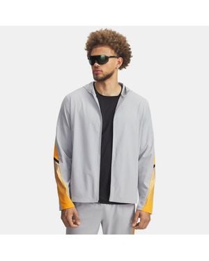 Under Armour Velociti Storm Hooded Jacket Mod Squad Reflective - Grey