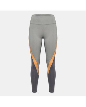 Under Armour Halo Colorblock Dameslegging Clay Groente Titanium Reflecterend - Grijs
