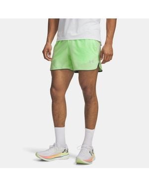 Under Armour Velociti Pro Vent Shorts Lumos Lime Reflective - Green