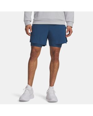 Under Armour Vanish Elite 2-In-1 Shorts Wham Wham Wham - Blue