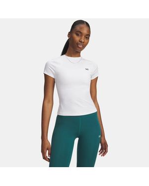 Under Armour Motion Fitted Short Sleeve - White