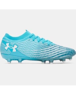 Under Armour Magnetico Pro 5 Fg Soccer Cleats Blur Boundless - Blue
