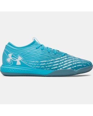 Under Armour Magnetico Select 5 Indoor Soccer Shoes Blur Boundless - Blue