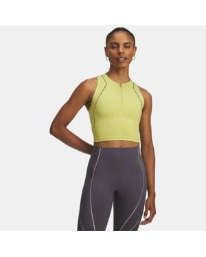 Under Armour Halo Run Tank Shade Reflective - Green