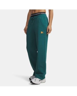 Under Armour Sport Terry Trend Trousers Rack - Green