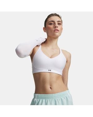 Under Armour Sujetador Deportivo Infinity 2.0 Low Para Mujer Negro - Blanco
