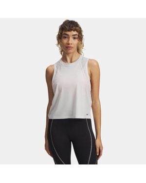 Under Armour Halo Vent Sleeveless Distant Reflective - White