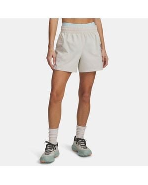 Under Armour Pantalón Corto Explor Hike Tech Para Mujer Summit Summit - Blanco