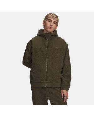 Under Armour Chaqueta Con Cremallera Completa Sherpa Para Hombre Expedition Expedition - Verde