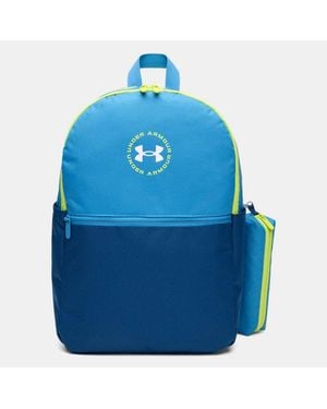 Under Armour Essential Printed Backpack Aegean Blackout - Blue