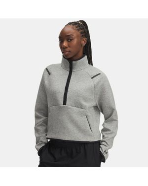 Under Armour Unstoppable Fleece ½ Zip Mod - Grey