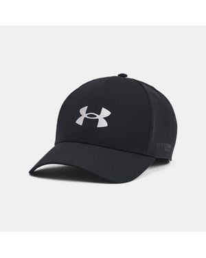 Under Armour Driver Rain Stretch Fit Cap Metallic - Blue