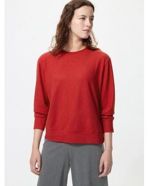 Uniqlo Zachte Fleece Longsleeve - Rood