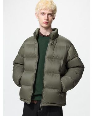 Uniqlo Light Down Jack (Volume) - Groen