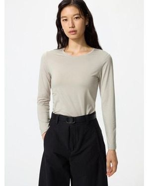 Uniqlo Heattech Longsleeve (Ronde Hals) - Wit