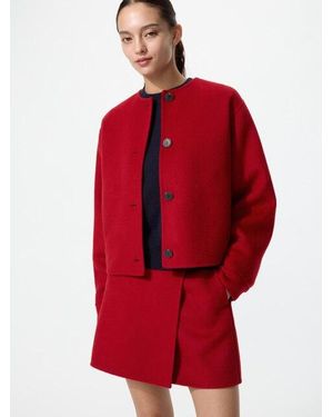 Uniqlo Mini-Rok Van Wolmix - Rood