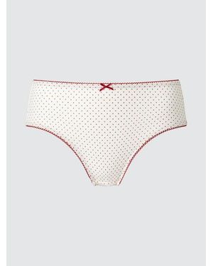 Uniqlo Heupslip (Stippen) - Naturel