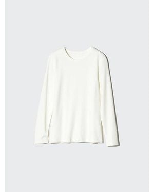 Uniqlo Heattech Ultra Warm Thermo-Longsleeve - Wit