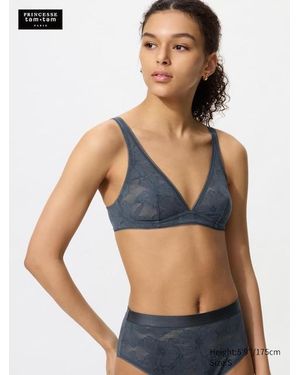 Uniqlo Beugelloze Bh (Kant) - Blauw