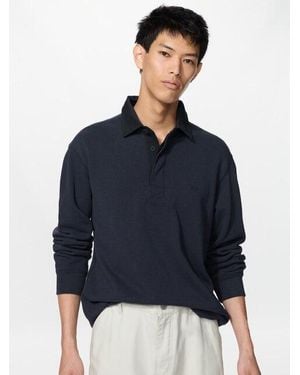 Uniqlo Rugby Shirt - Blauw