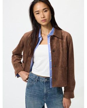 Uniqlo Jack (Suède-Effect) - Bruin