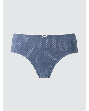 Uniqlo Heupslip (Stippen) - Blauw