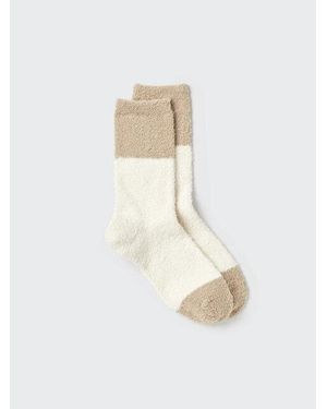 Uniqlo Heattech Sokken (Fluffy) - Wit