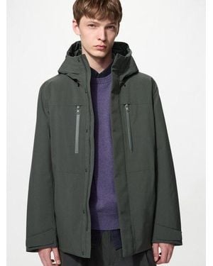 Uniqlo Hybrid Down Donsparka - Grijs