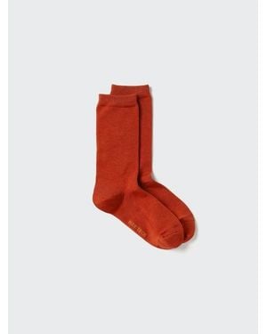 Uniqlo Heattech Sokken - Rood