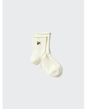 Uniqlo Heattech Sokken - Wit