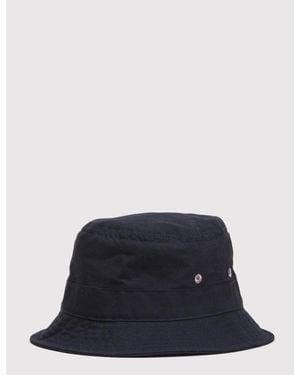 Universal Works Dry Wax Bucket Hat - Blue