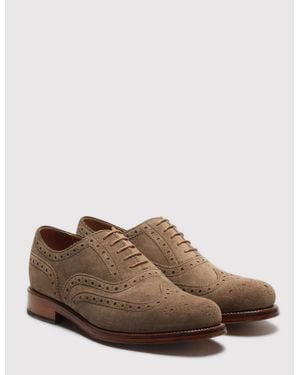 Grenson Stanley Suede Shoes - Brown