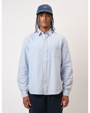 BHODE Box Oxford Shirt - Blue