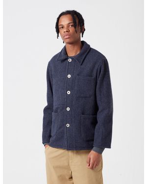 Le Laboureur Wool Work Jacket - Blue