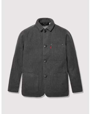 Levi's Engineers Wool Coat - Grey