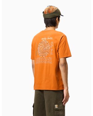 Patagonia Cta Earth Currents Organic T-shirt - Orange