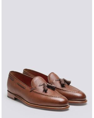 Grenson Scott Tassel Loafer - Brown