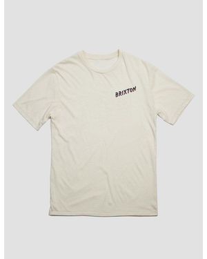 Brixton Adios Premium T-Shirt - Natural