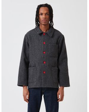 Le Laboureur Wool Work Jacket - Grey