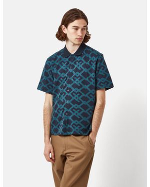 thisisneverthat Jacquard Polo Shirt - Blue