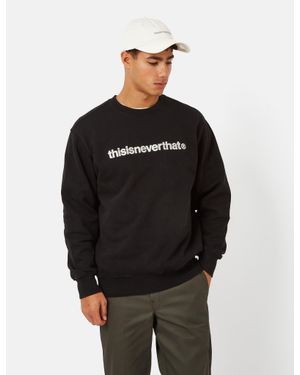 thisisneverthat T-Logo Crewneck Sweatshirt - Black