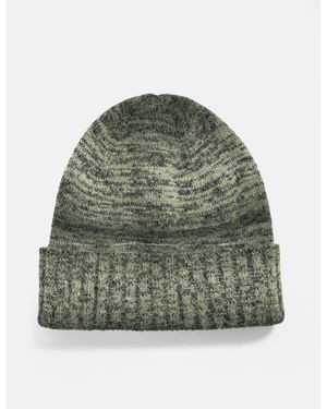 Norse Projects Space Dye Beanie (Alpaca Mohair) - Green