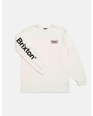 Brixton Palmer Sv Long Sleeve T-Shirt - Natural