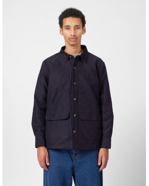 Barbour Newbirch Cotton Sateen Overshirt - Blue