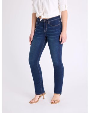 U.S. POLO ASSN. Mid Rise Slim Straight Jeans - Blue